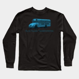 Blue falcon bus Long Sleeve T-Shirt